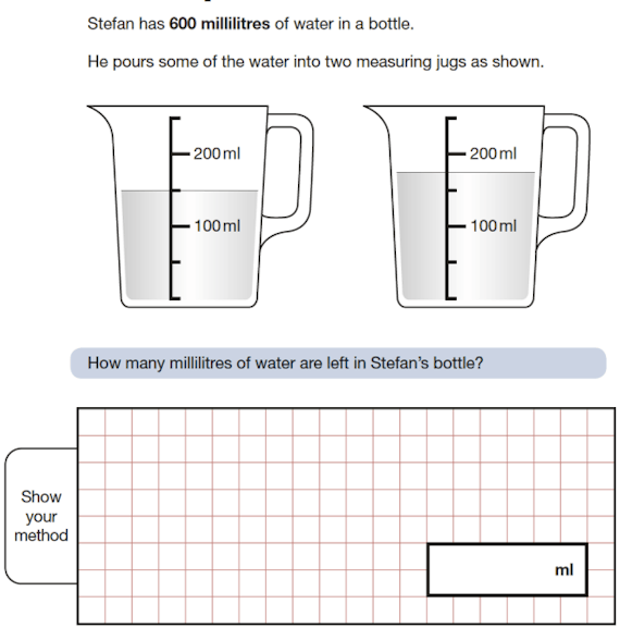Question 11 from the 2018 KS2 Maths SATs Paper 3