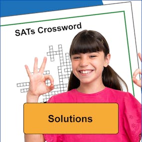 SATs Crossword (Solutions)